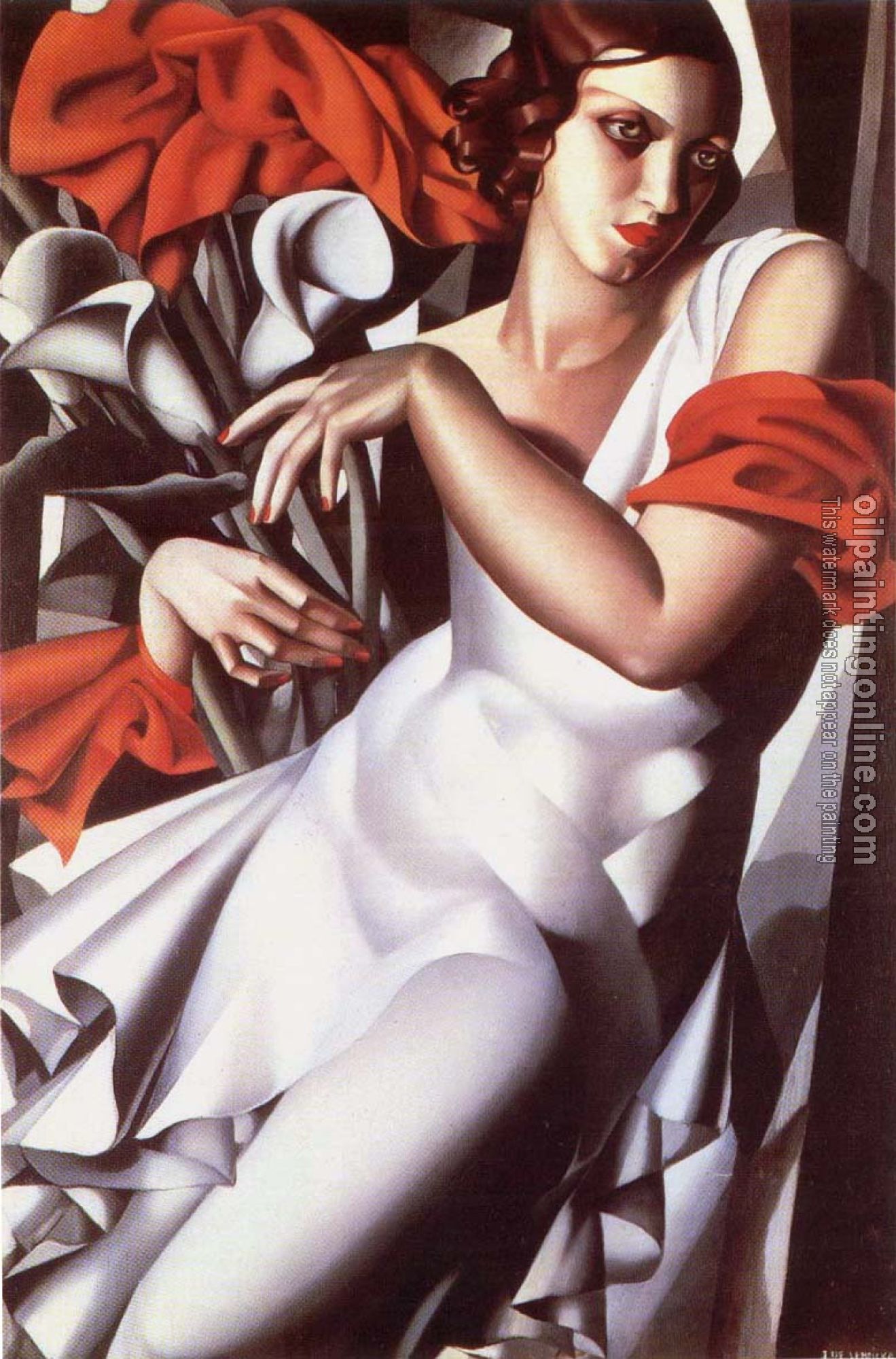 Lempicka, Tamara de - Abstract Oil Painting